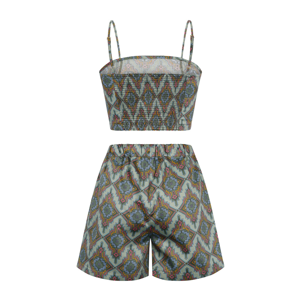 CONJUNTO TOP Y SHORT MARGARITA